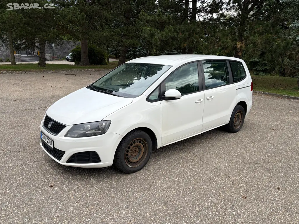 Seat Alhambra 2.0TDI 103kW, r.2012, tažné, klima